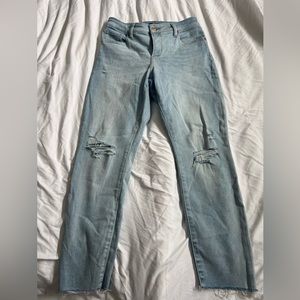 Express Curvy skinny mid rise jean